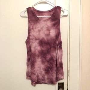American Eagle Soft and Sexy Tie Dye Tank Top